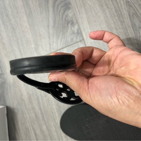 Tory Burch Black Leather Sandals - Picture 10 of 14